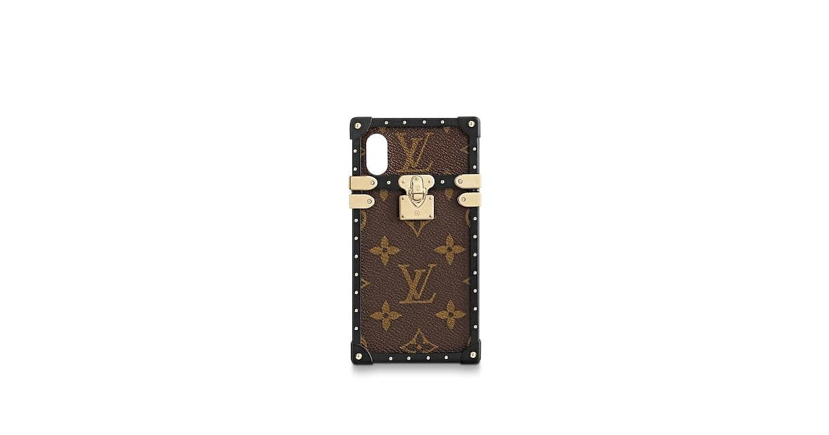 Fashion Eye-Trunk para iPhone X & XS Lona Monogram - Louis Vuitton