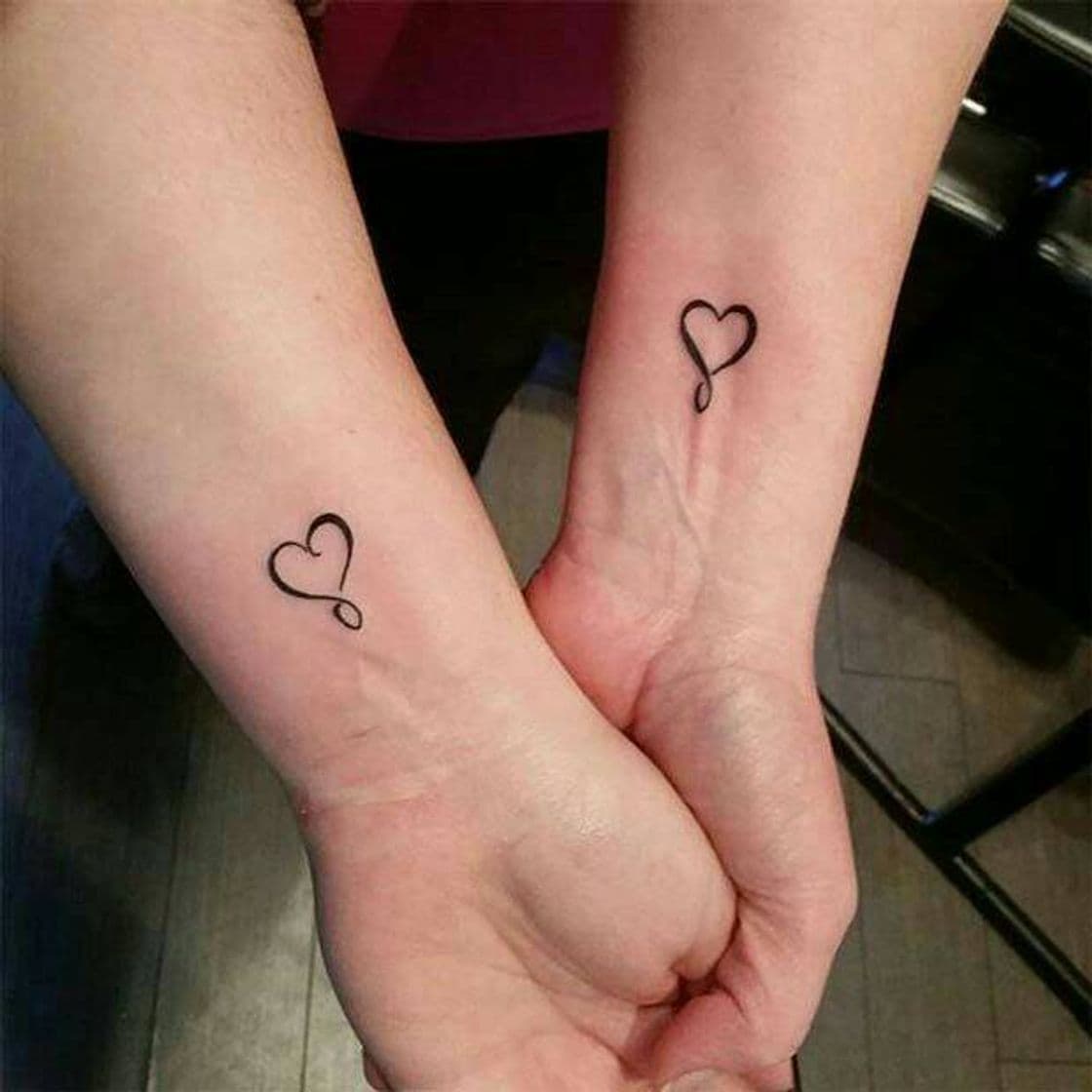 Moda Tatuagem melhores amigas 