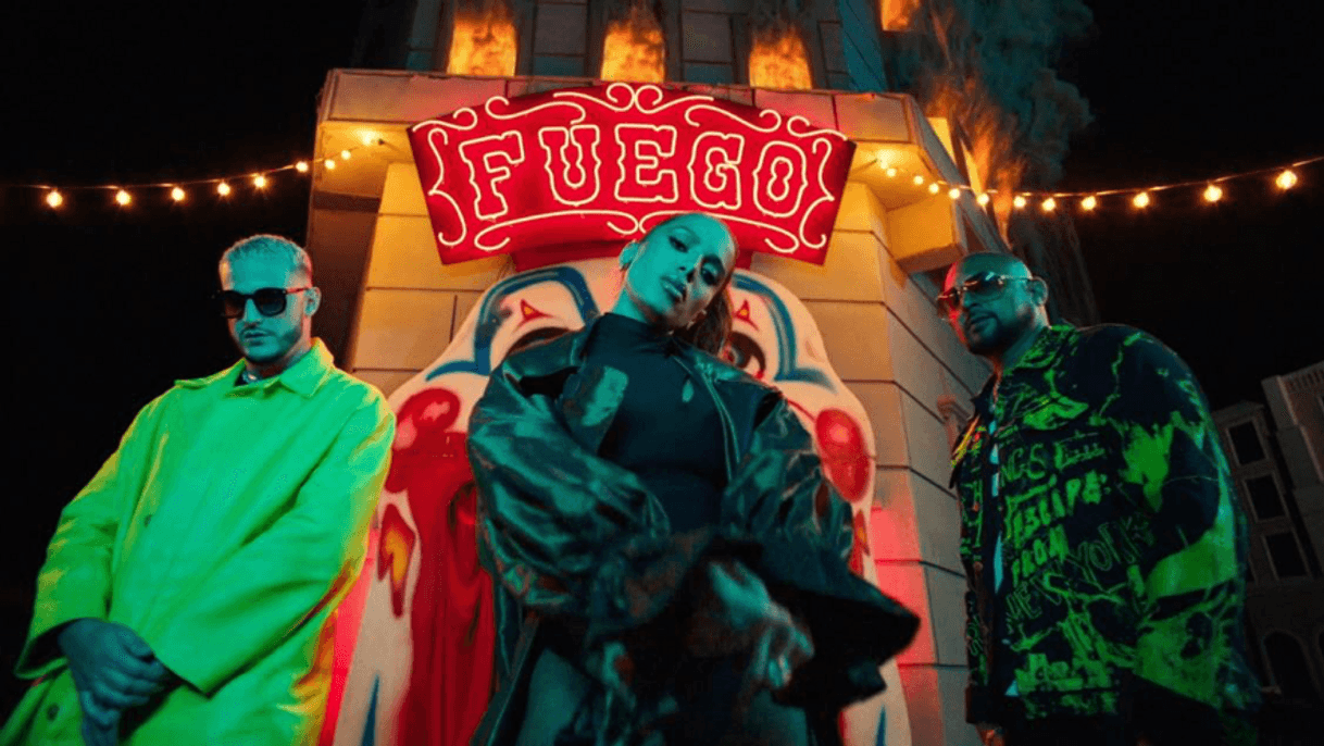 Canción Fuego (with Sean Paul & Anitta, feat. Tainy)