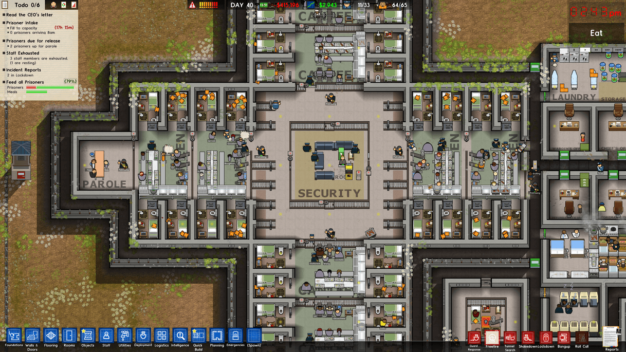 Videogames  Prison Architect