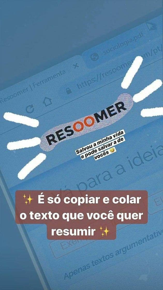 Fashion Ferramenta para fazer um resumo de texto automático 