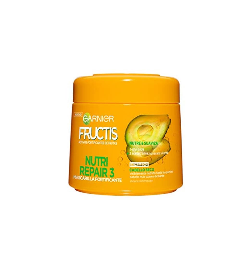 Beauty Garnier Fructis Nutri Repair 3 Mascarilla Capilar Pelo Seco