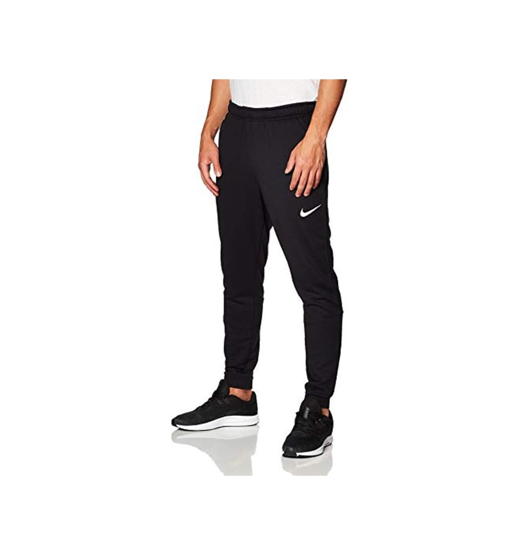 Moda NIKE M Nk Dry Pant Taper Fleece Pantalones de Deporte, Hombre, Black/