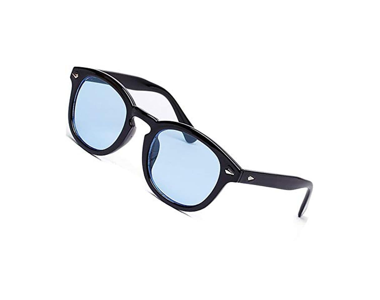 Moda Polarizado Coloridas Hombre gafas de sol de moda retro Mujer gafas de verano redondo