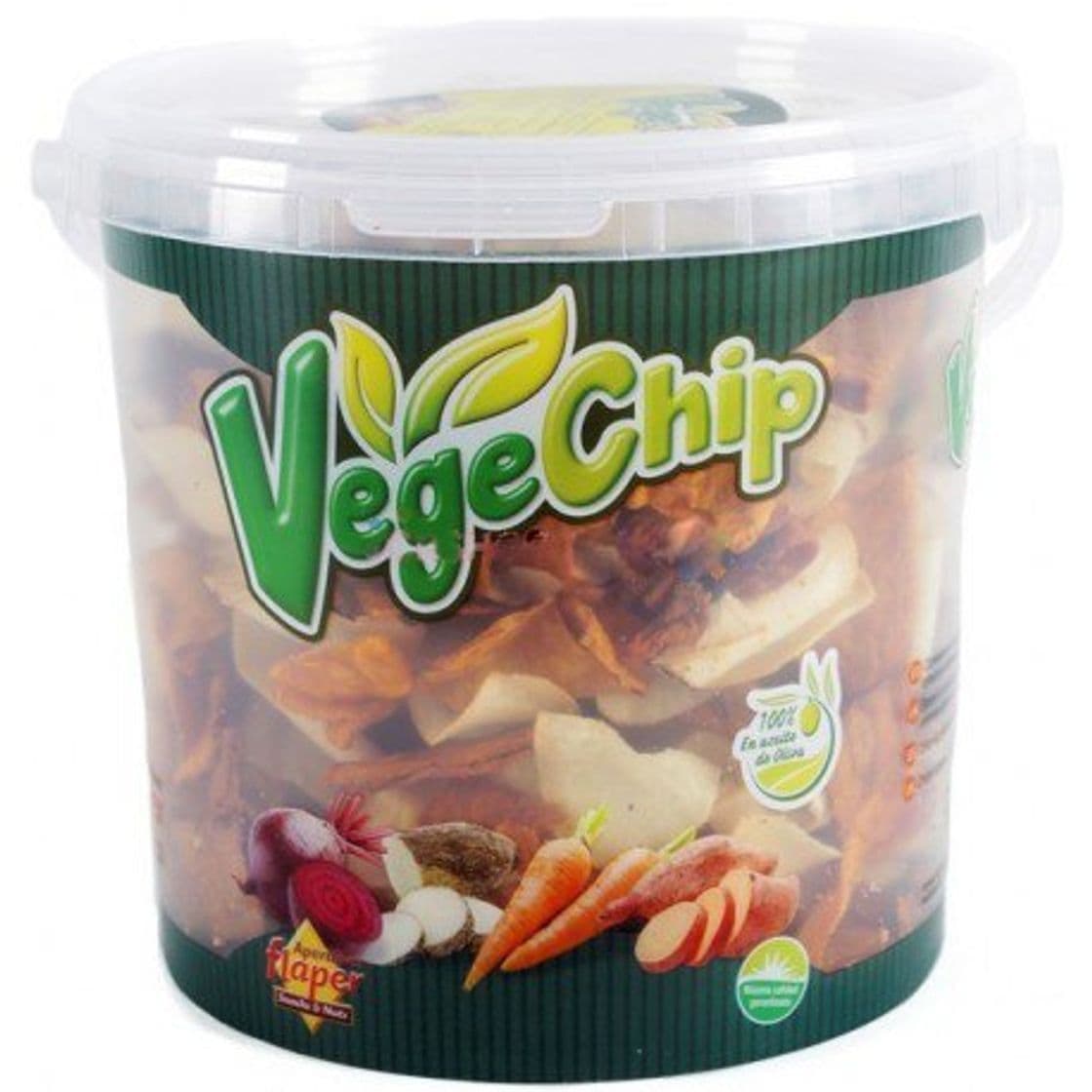 Producto Mix Delicias VegeChip - Cubo de 600gr