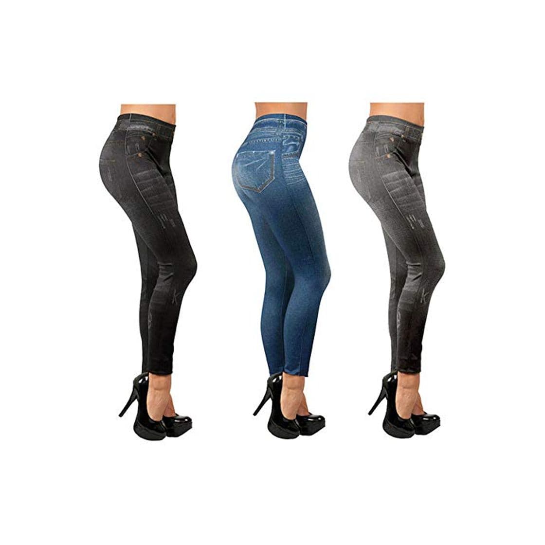 Fashion Slim Jeggings Pack de 3