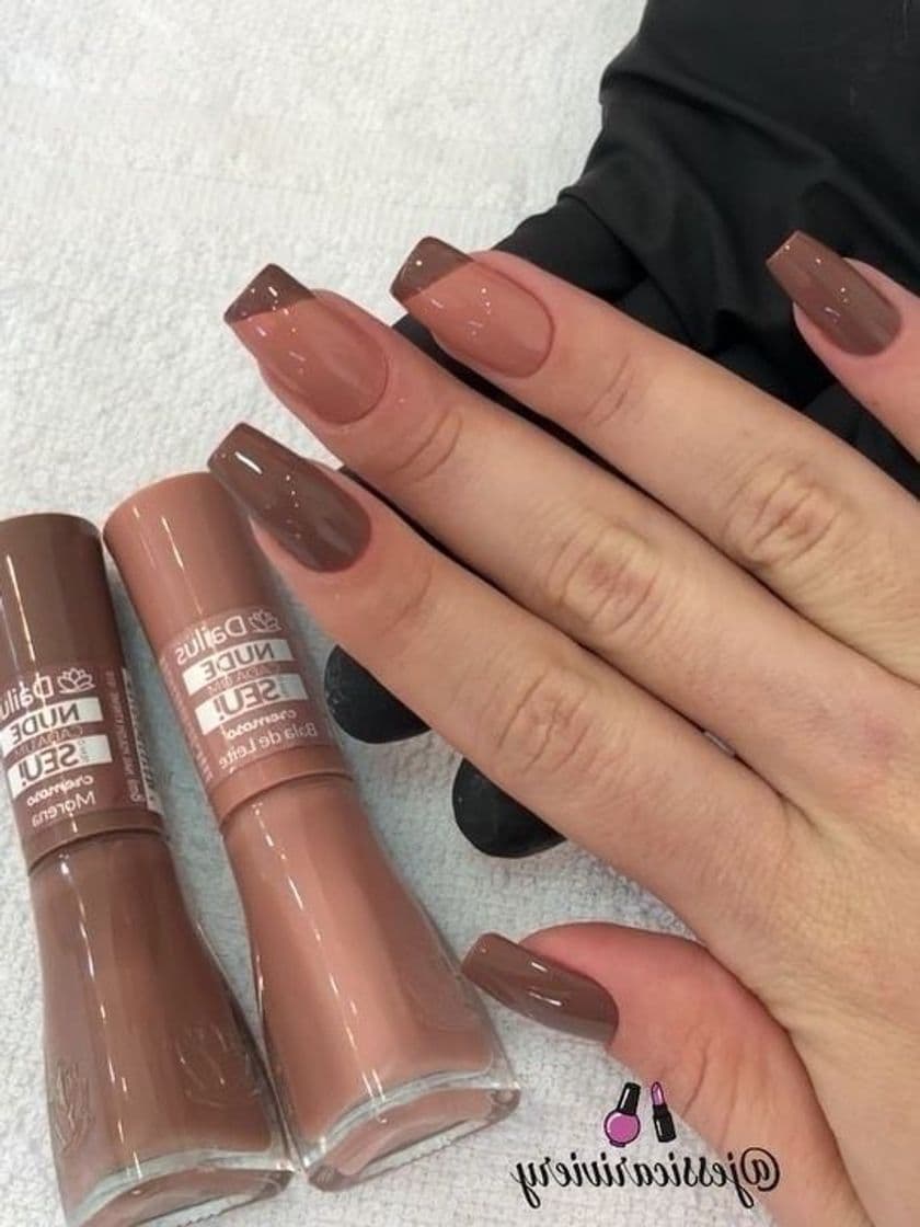 Fashion Unhas Simples Nude 😍❤️💅🏻