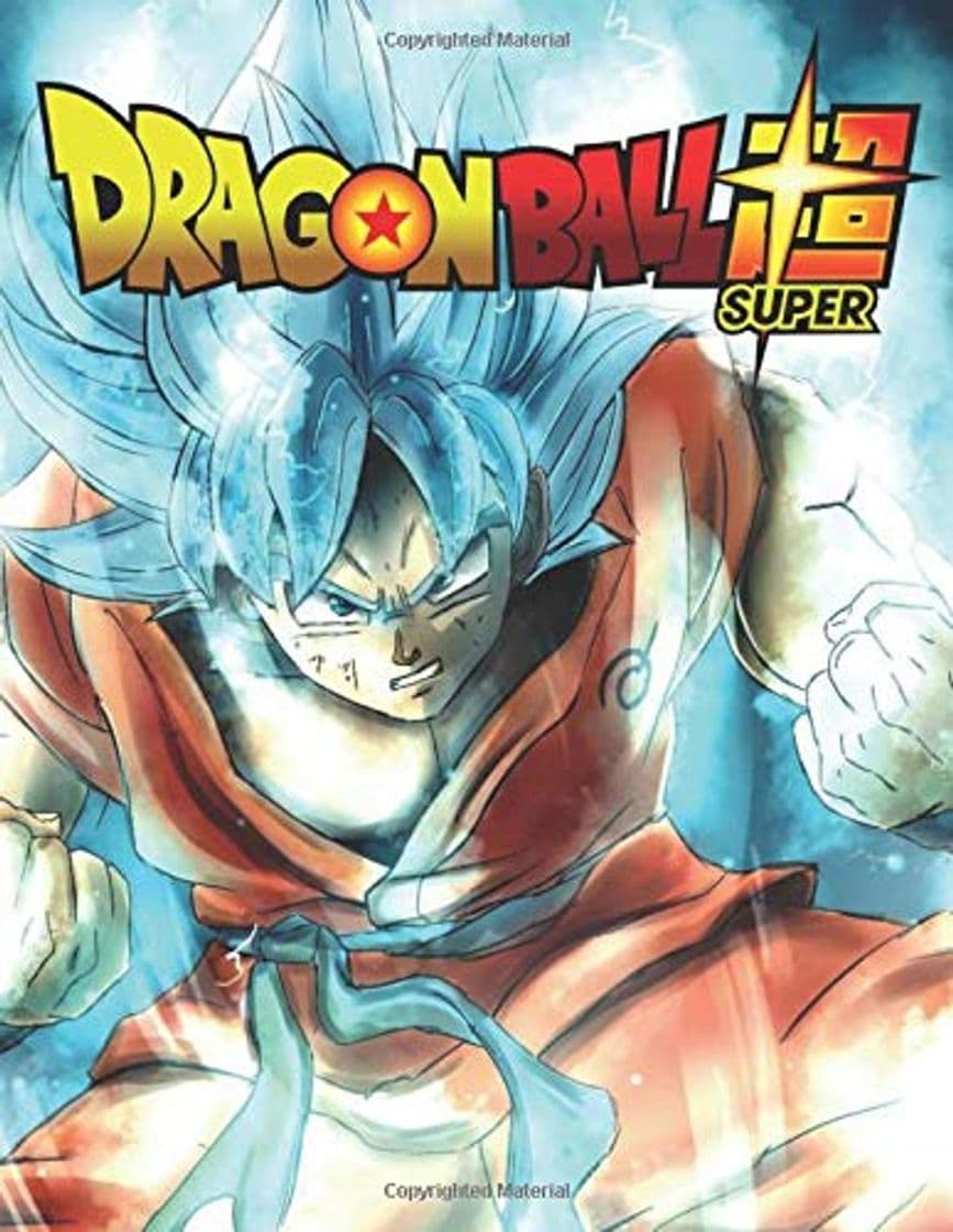 Book Dragon ball super: Notebook dragon ball super anime 100page