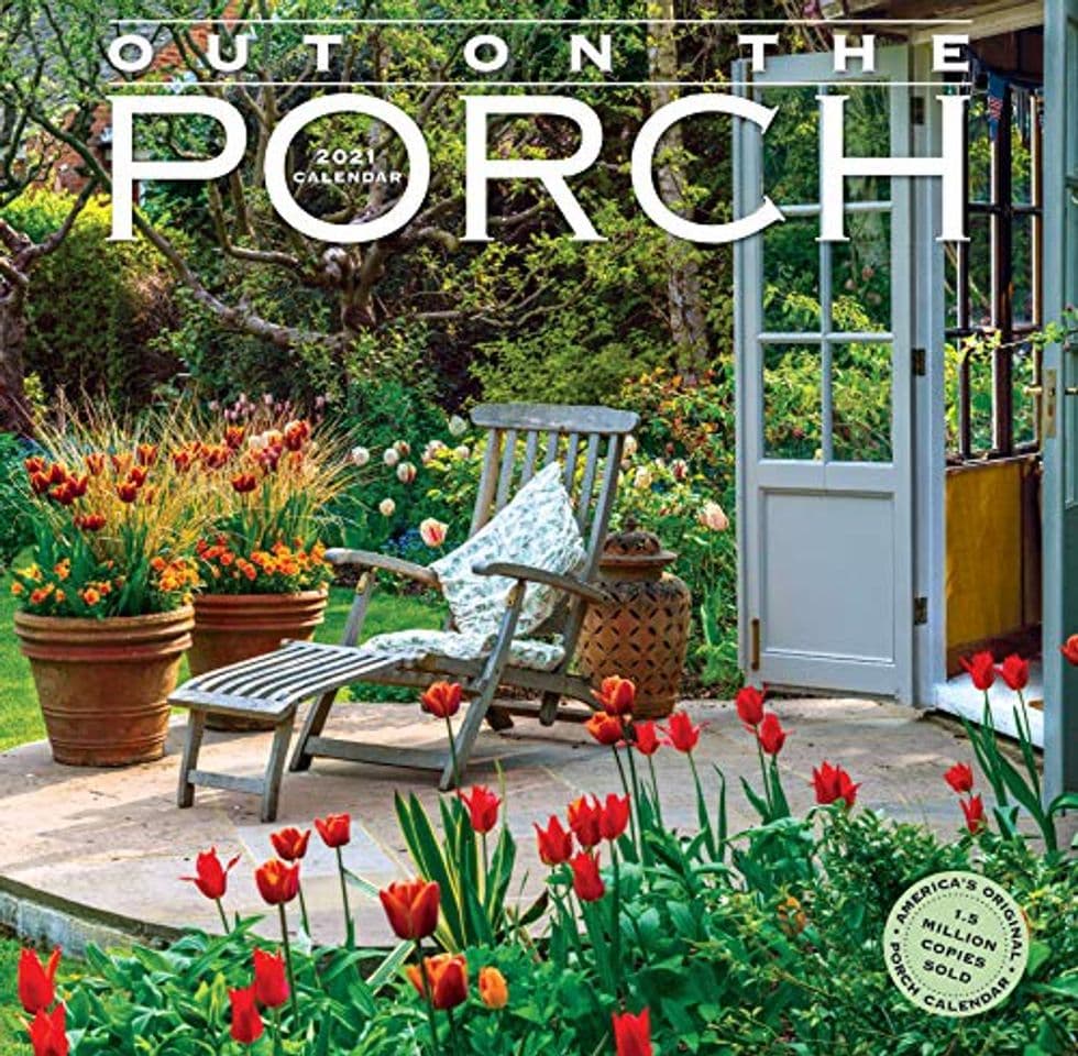 Producto 2021 out on the Porch Wall Calendar