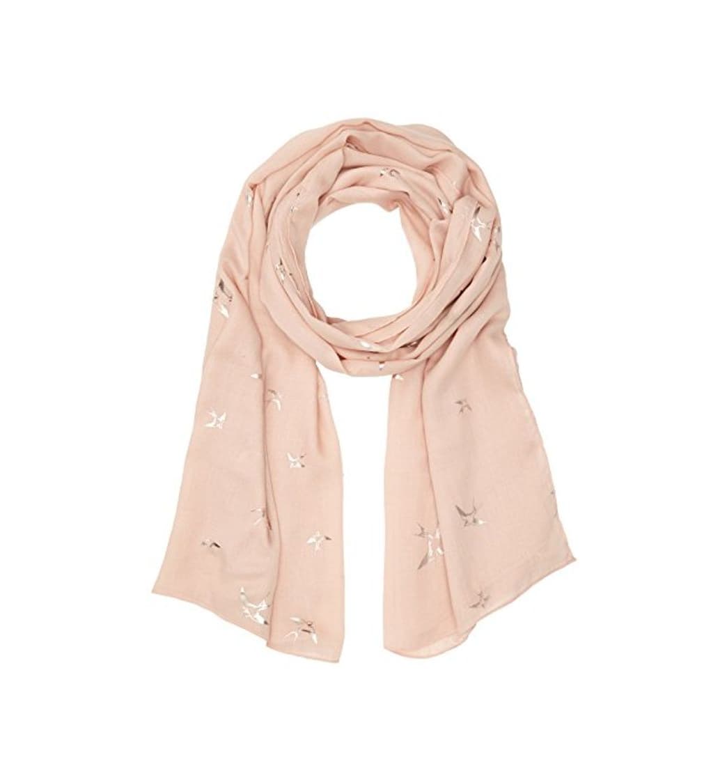 Fashion PIECES Pcillumina Long Scarf Bufanda, Rosa