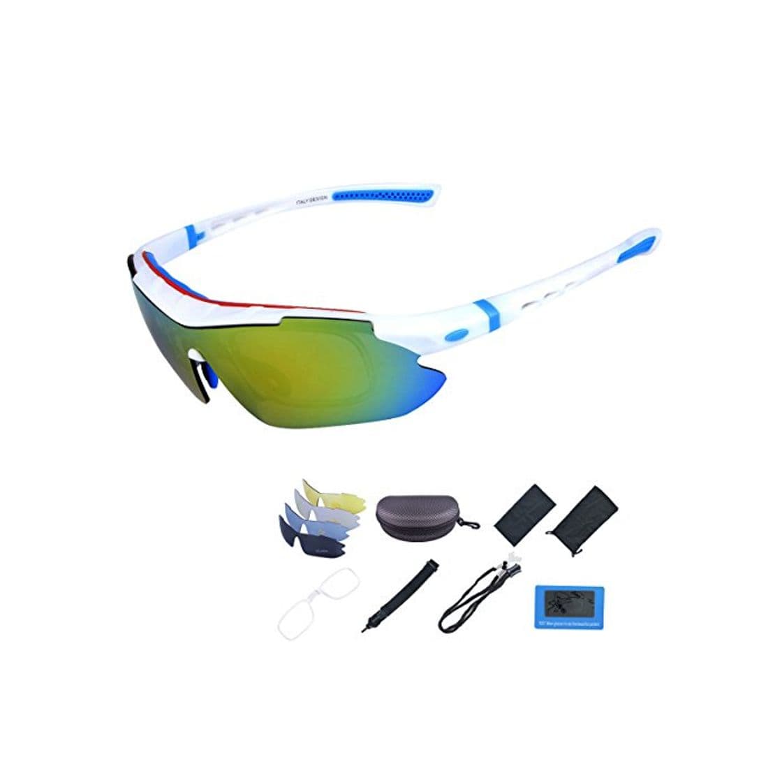 Producto ShareWe Gafas de Ciclismo Unisex Gafas de Sol de Deportivas Polarizadas 5