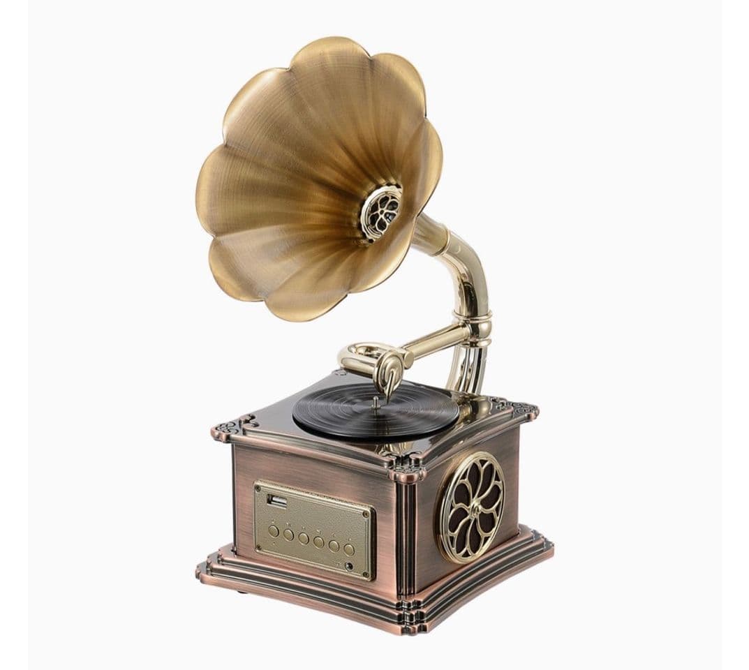 Moda 💠Mini Vintage Retro Classic Gramophone Phonograph Shape