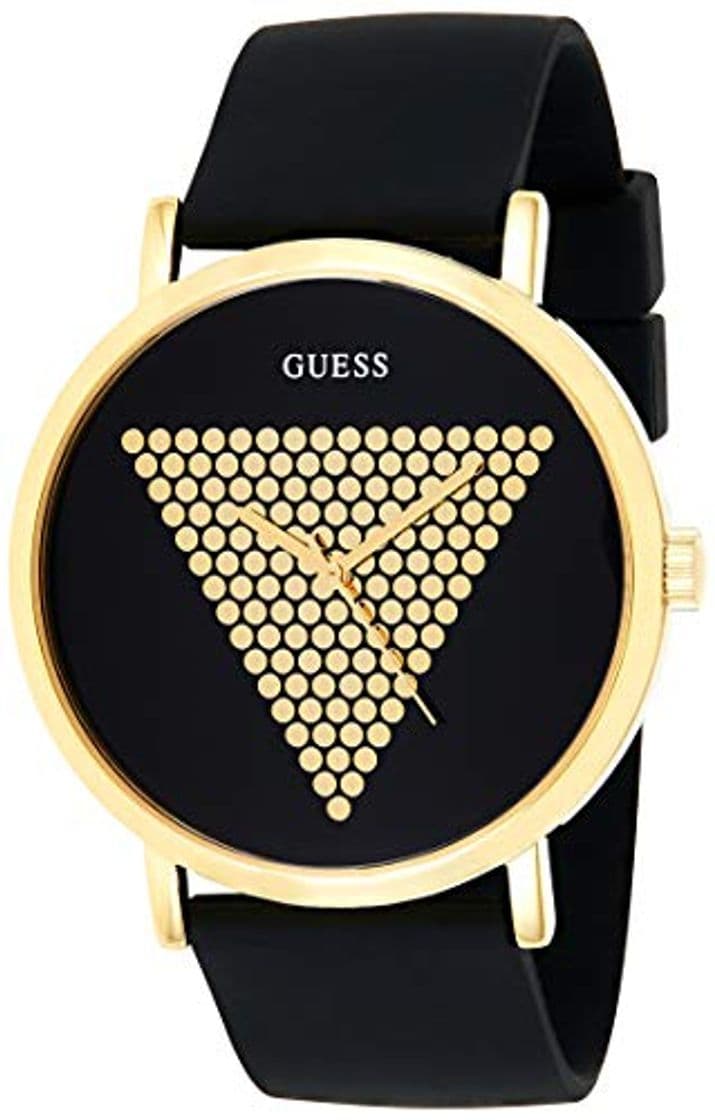 Moda Guess Reloj Analógico para Hombre de Cuarzo con Correa en Silicona W1161G1