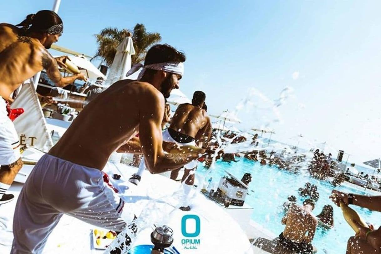 Place Opium Beach Club Marbella