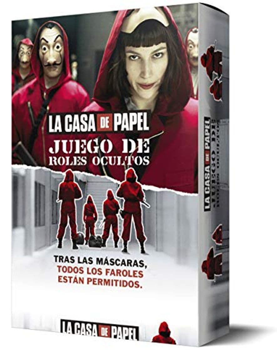 Book LA CASA DE PAPEL. Juego de roles ocultos