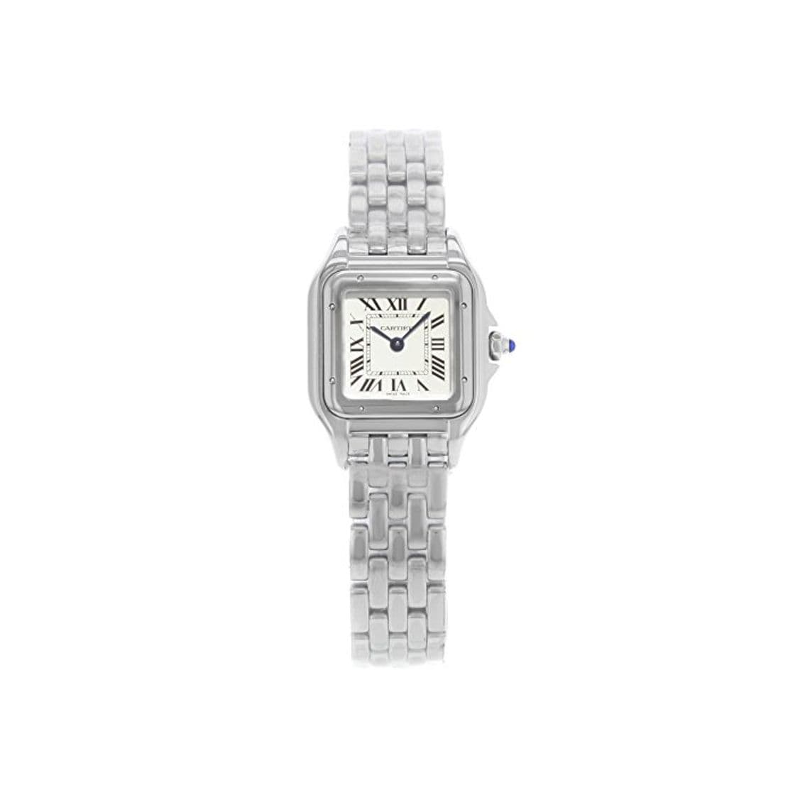 Producto Cartier Pantherede de Cartier Reloj de acero inoxidable para mujer con esfera plateada WSPN0006