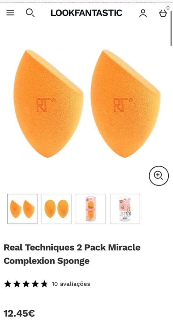 Product Real Techniques 2 Pack Miracle Complexion Sponge 