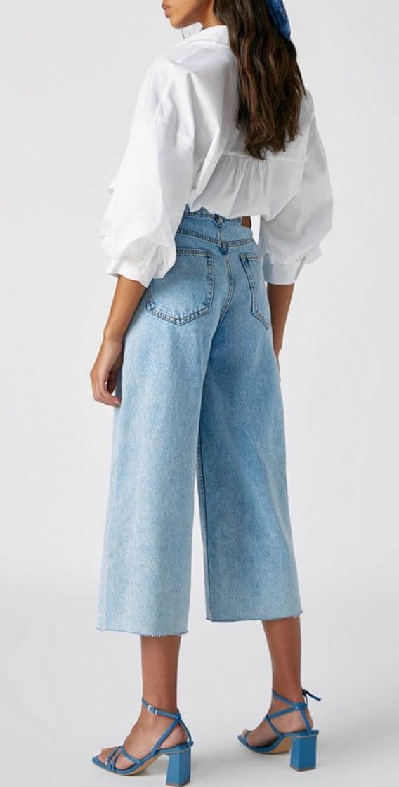 Moda PULL&BEAR- Wide leg jeans 