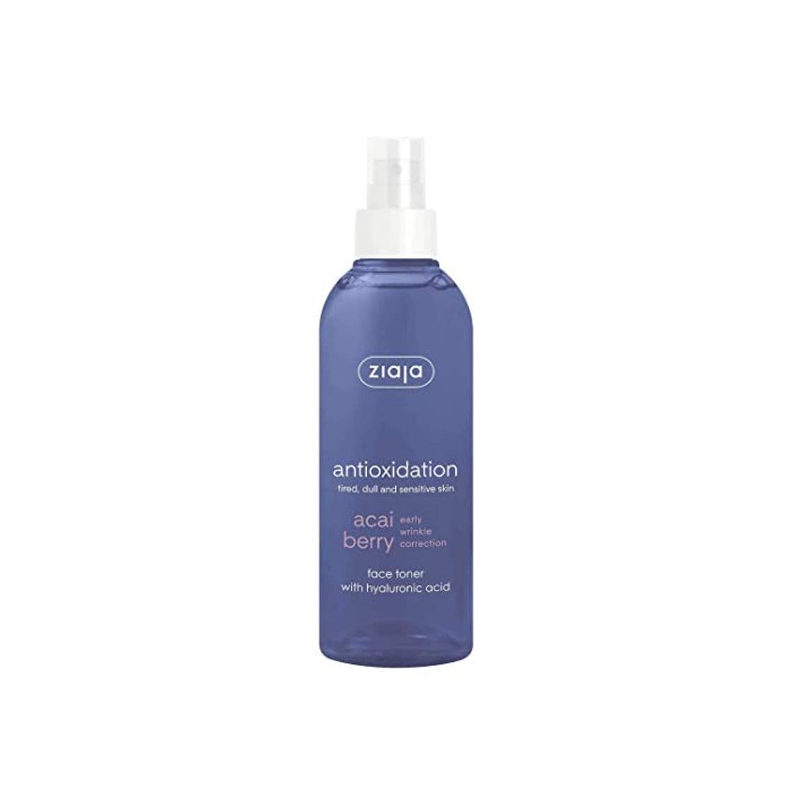 Product Ziaja Acai Berry cara tóner con ácido hialurónico Spray 200 ml