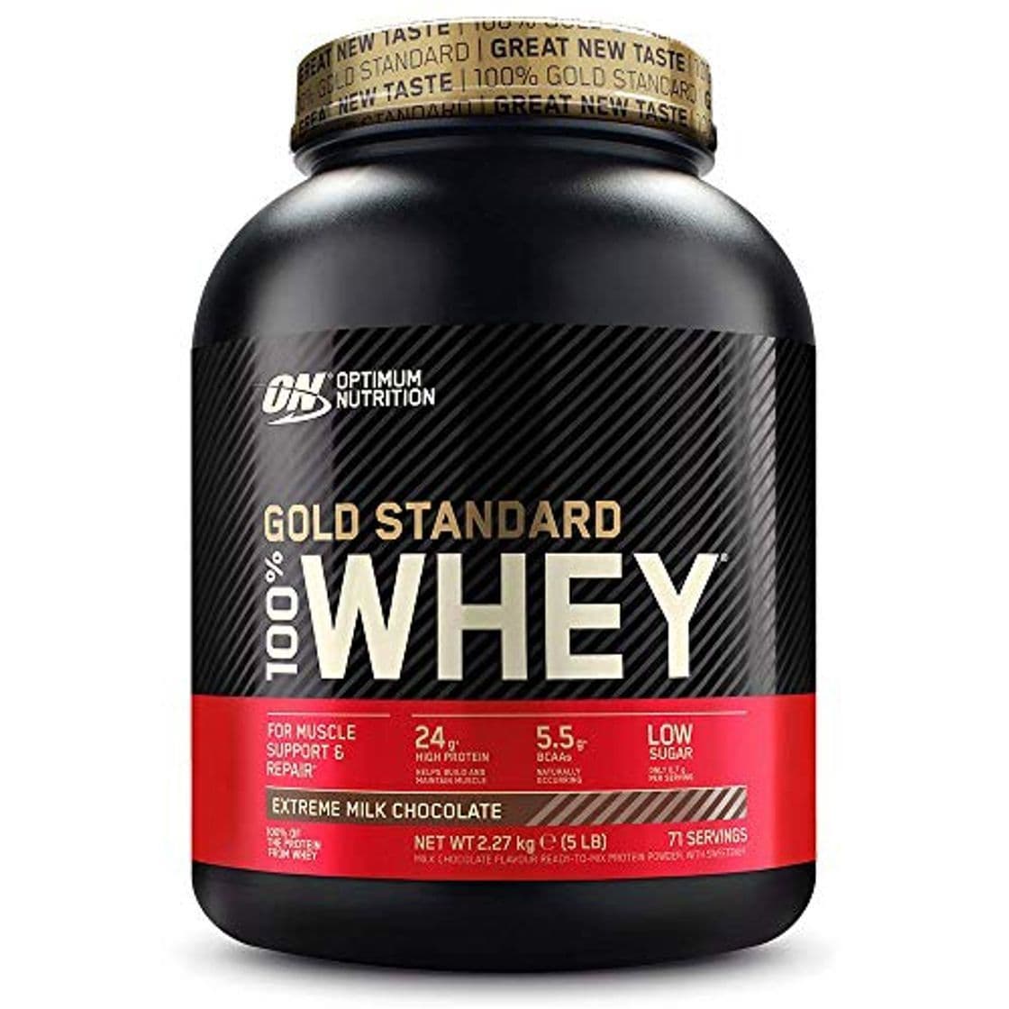 Producto Optimum Nutrition ON Gold Standard 100% Whey Proteína en Polvo Suplementos Deportivos