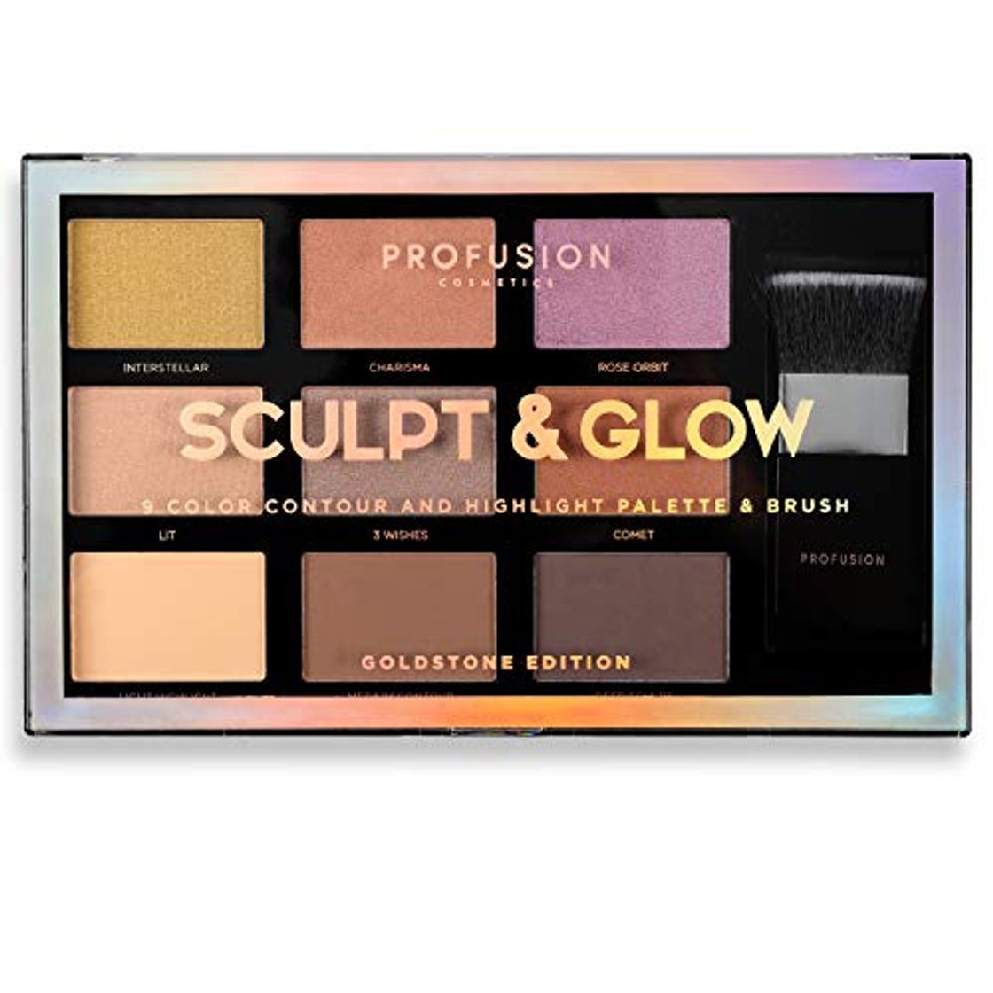 Product Profusion Cosmetics - Paleta de colores y Contornos De 9 Colores