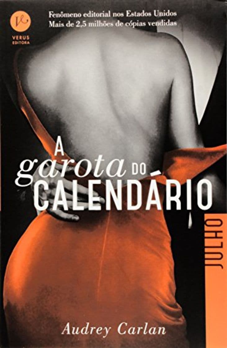 Book A Garota do Calendário. Julho