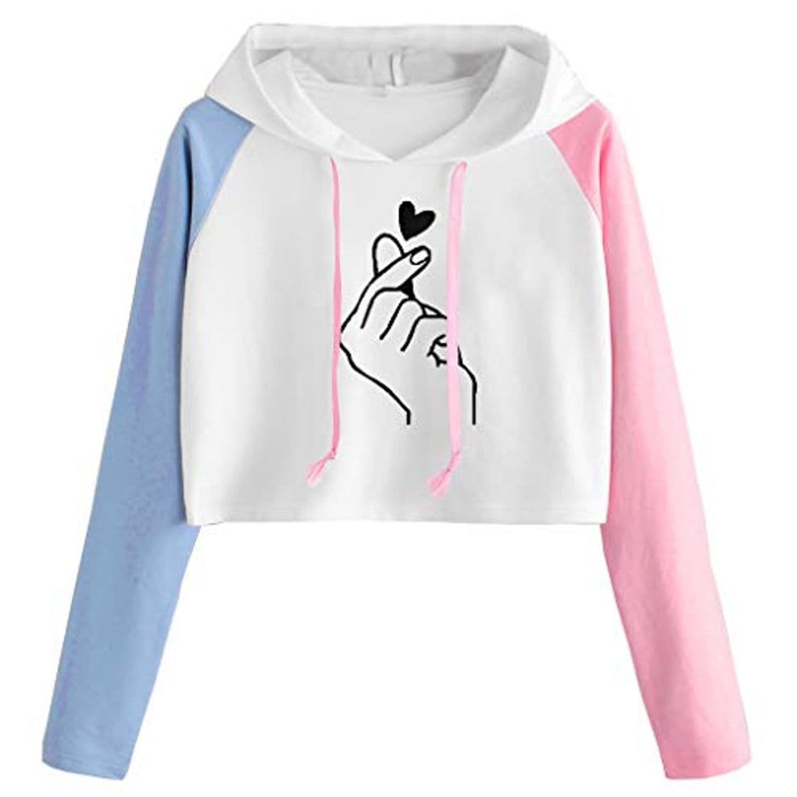 Lugar Fosen Sudaderas Kawaii Mujer Tumblr Cortas Adolescentes Chicas