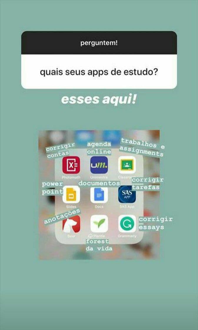 Fashion Apps para estudar