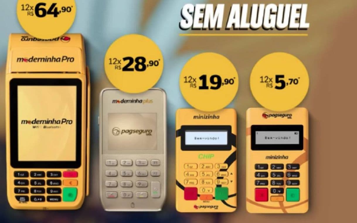 App Maquininha da PagSeguro sem aluguel