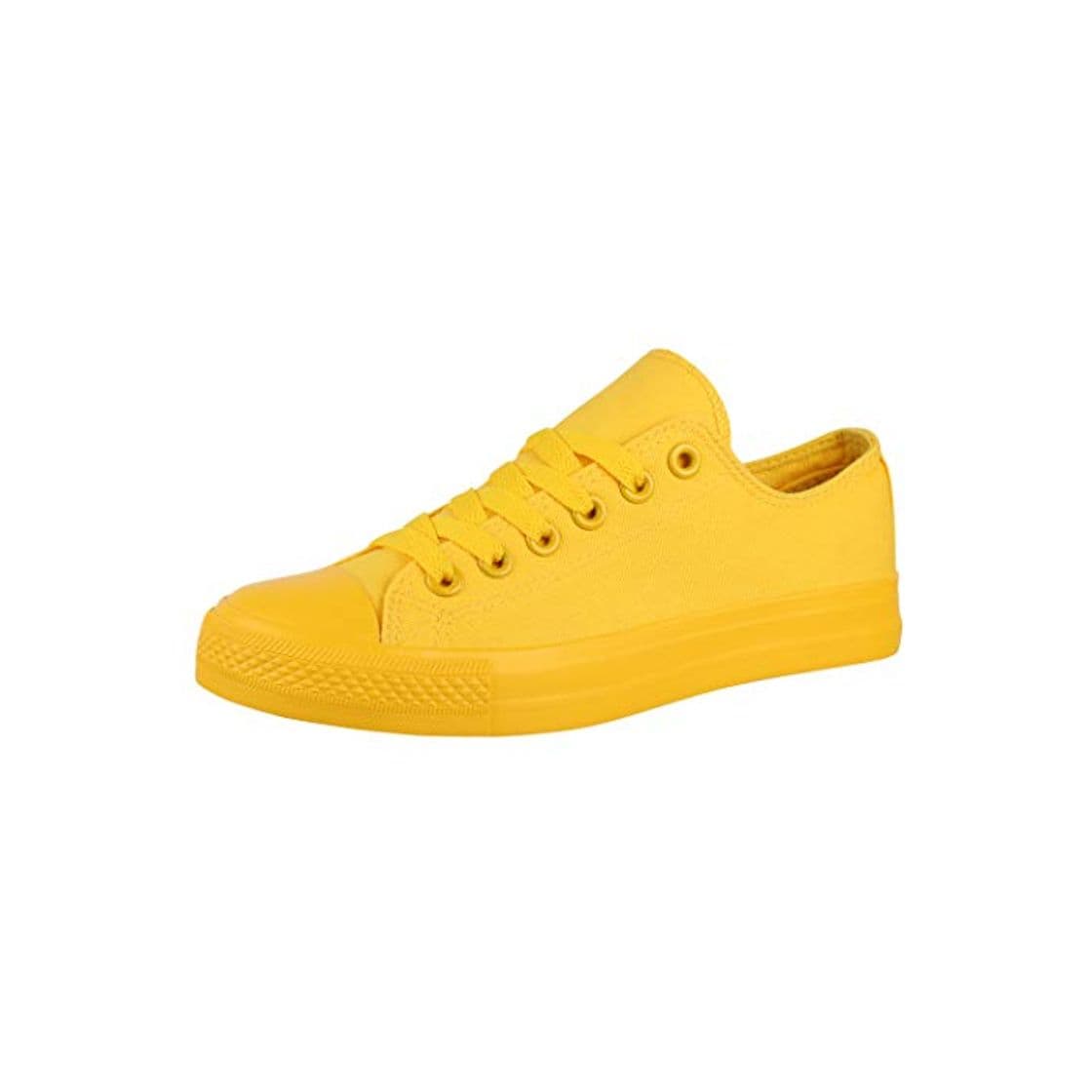 Product Elara Zapatilla de Deporte Unisex Low Top Textil Chunkyrayan B338-B340 Yellow 01-A-43