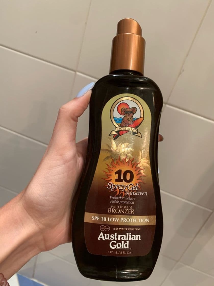 Product Spray gel Australian gold