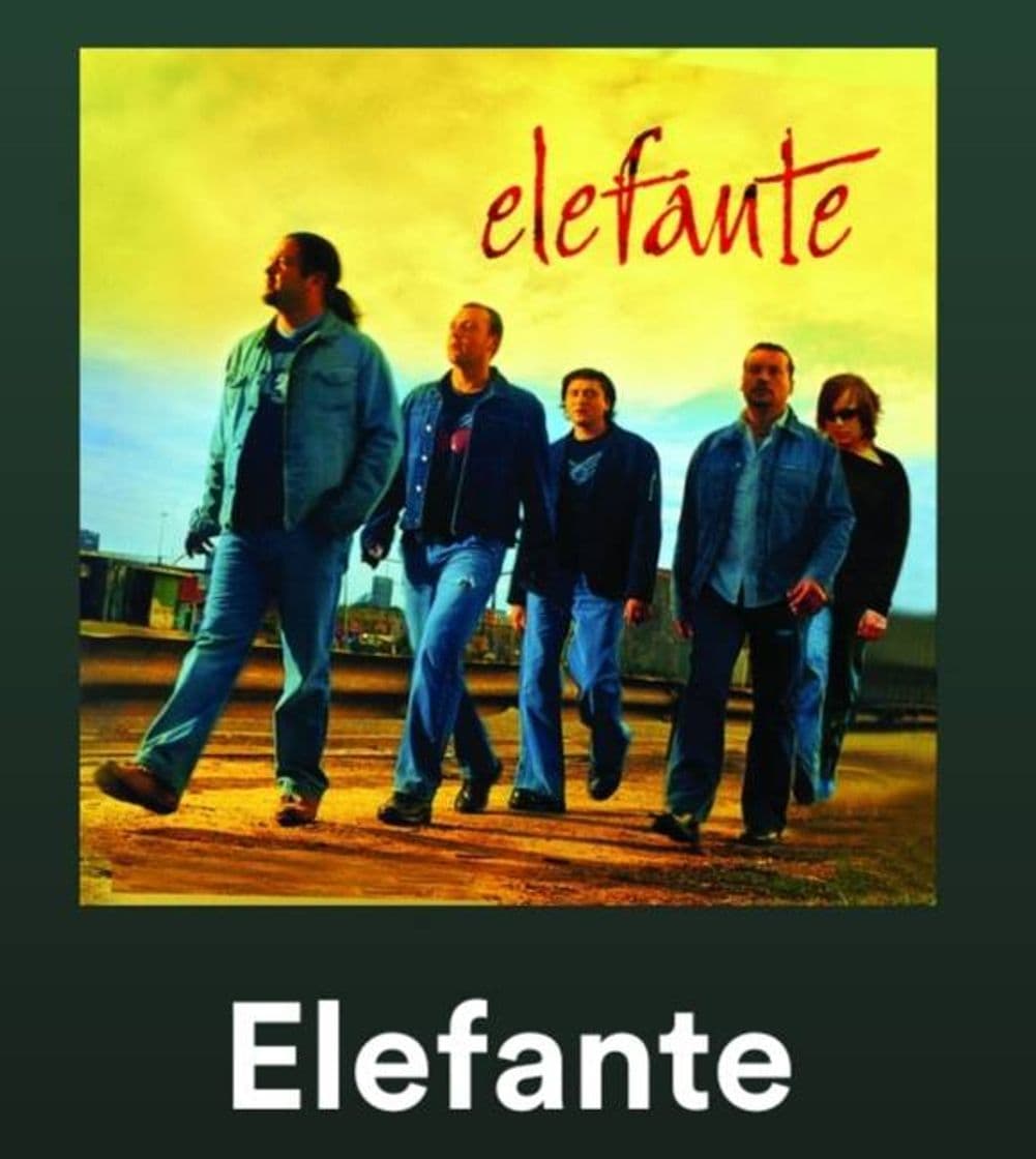 Canción Grupo elefante 