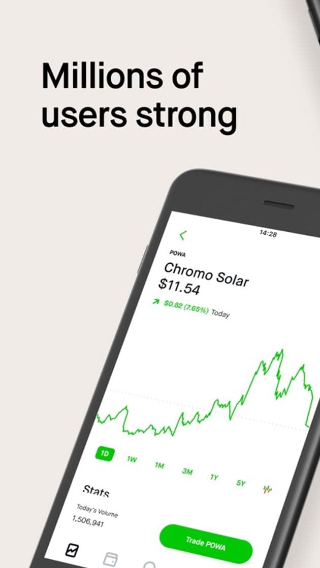 App Robinhood: Invest. Save. Earn.