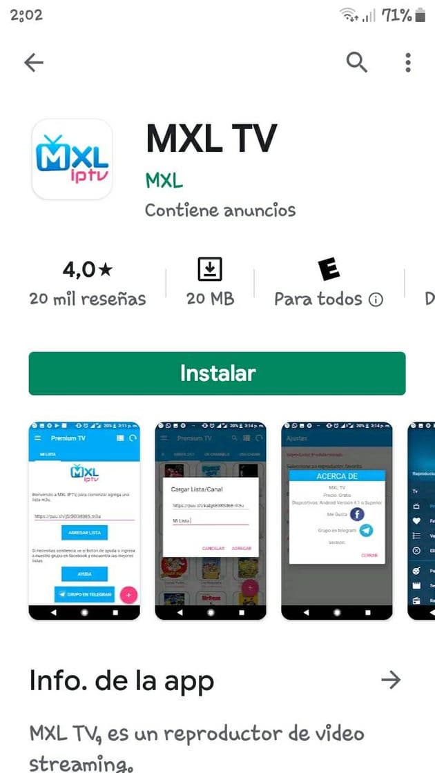 App MXL TV 