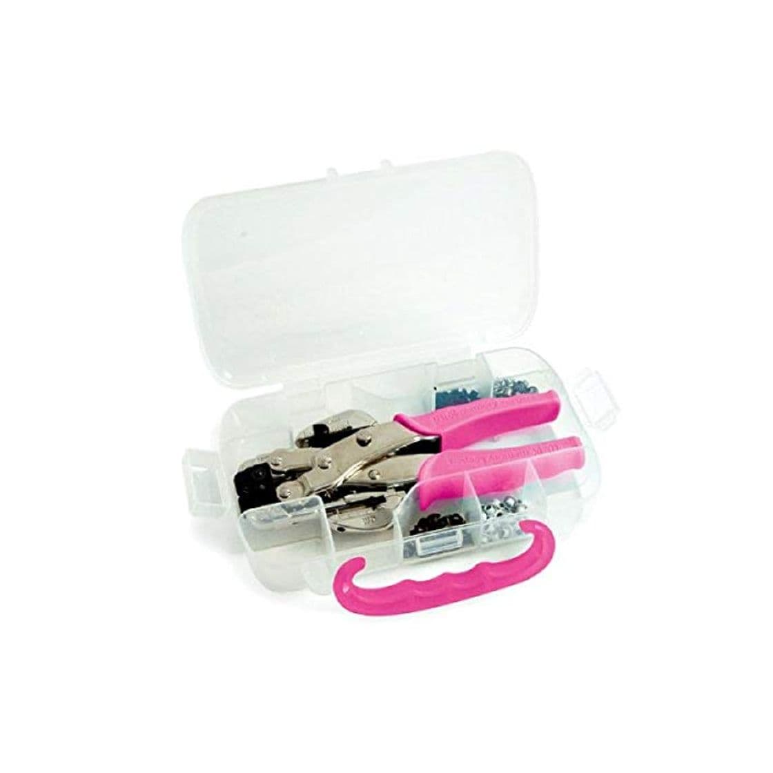 Elemento de la categoría hogar We R Memory Keepers Crop-A-Dile Eyelets in Case Pink