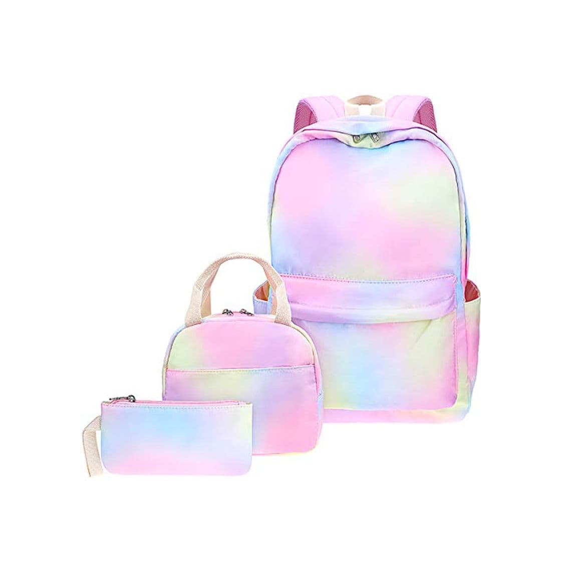 Fashion Junlion Arco Iris Conjunto de Mochila para Niños