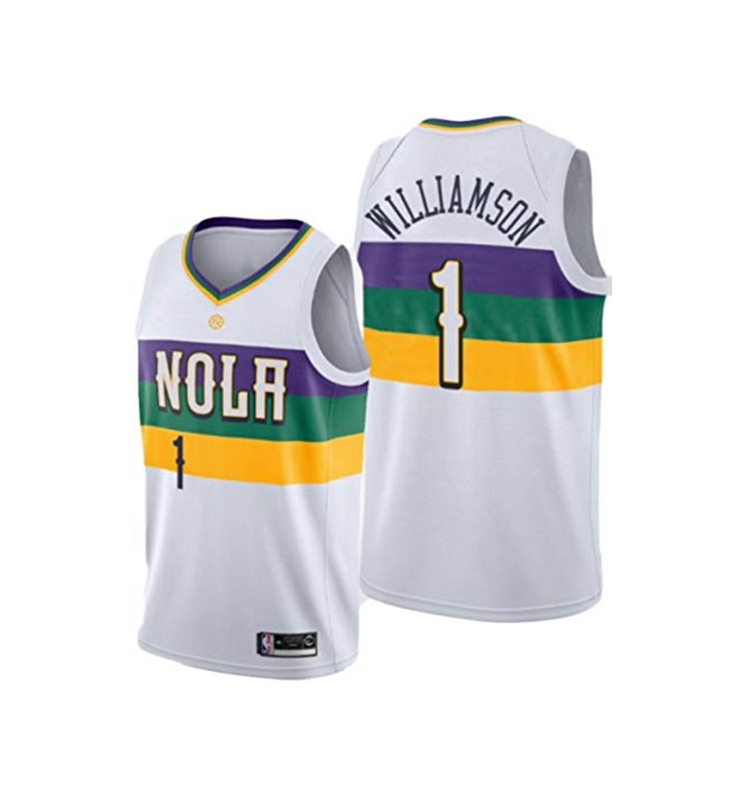 Moda Camiseta de Baloncesto para Hombres # 1Nueva Orleans Pelicans Fan Jersey Summer