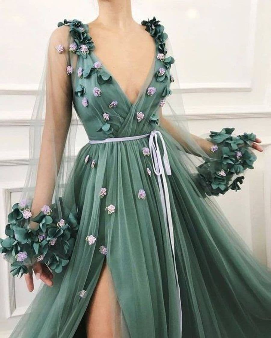 Moda Vestido verde