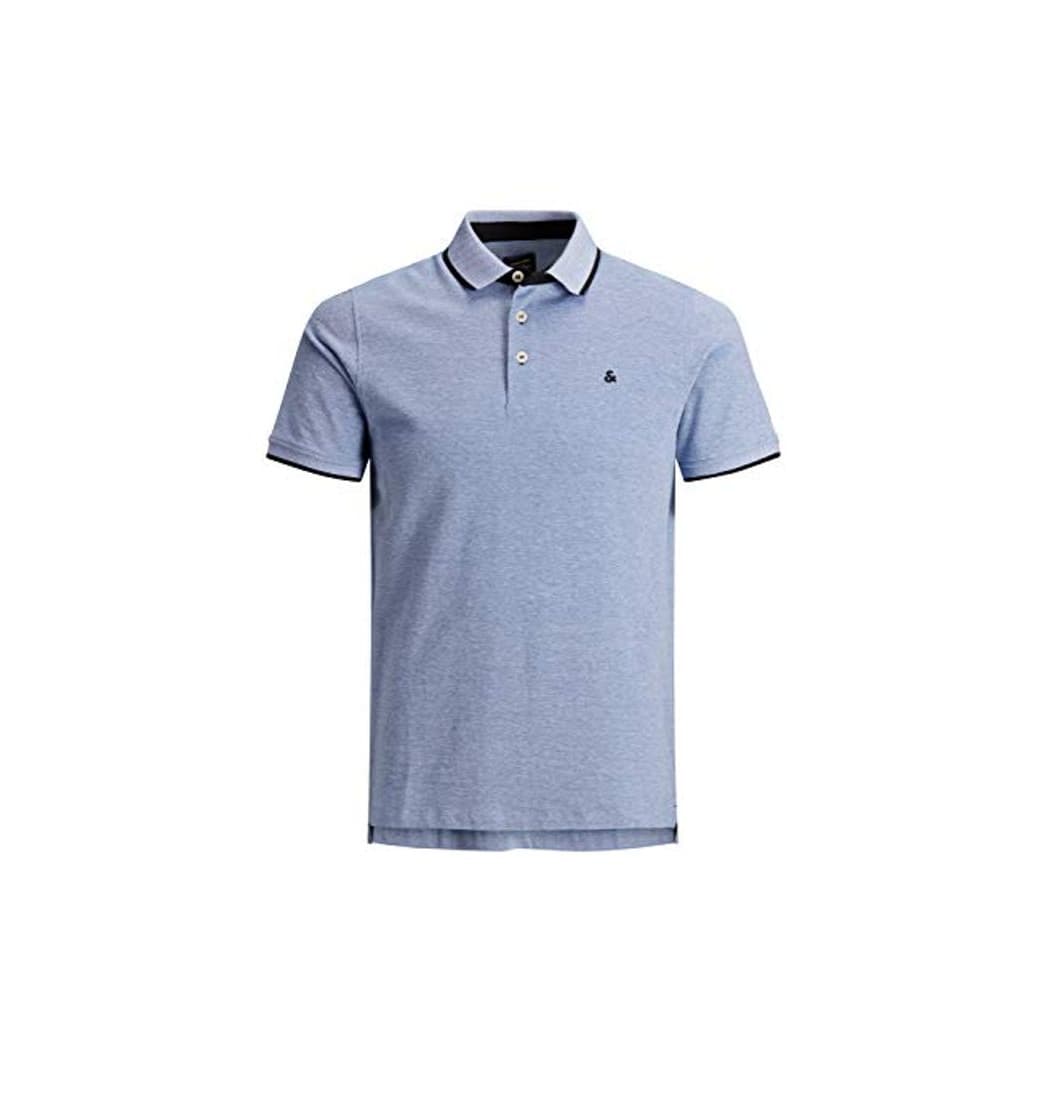 Moda JACK & JONES Jjepaulos Polo SS Noos, Azul