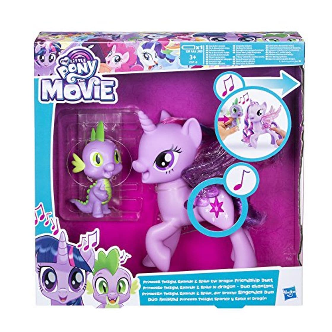 Product Hasbro Conjunto de Juguete película My Little Pony C0718100