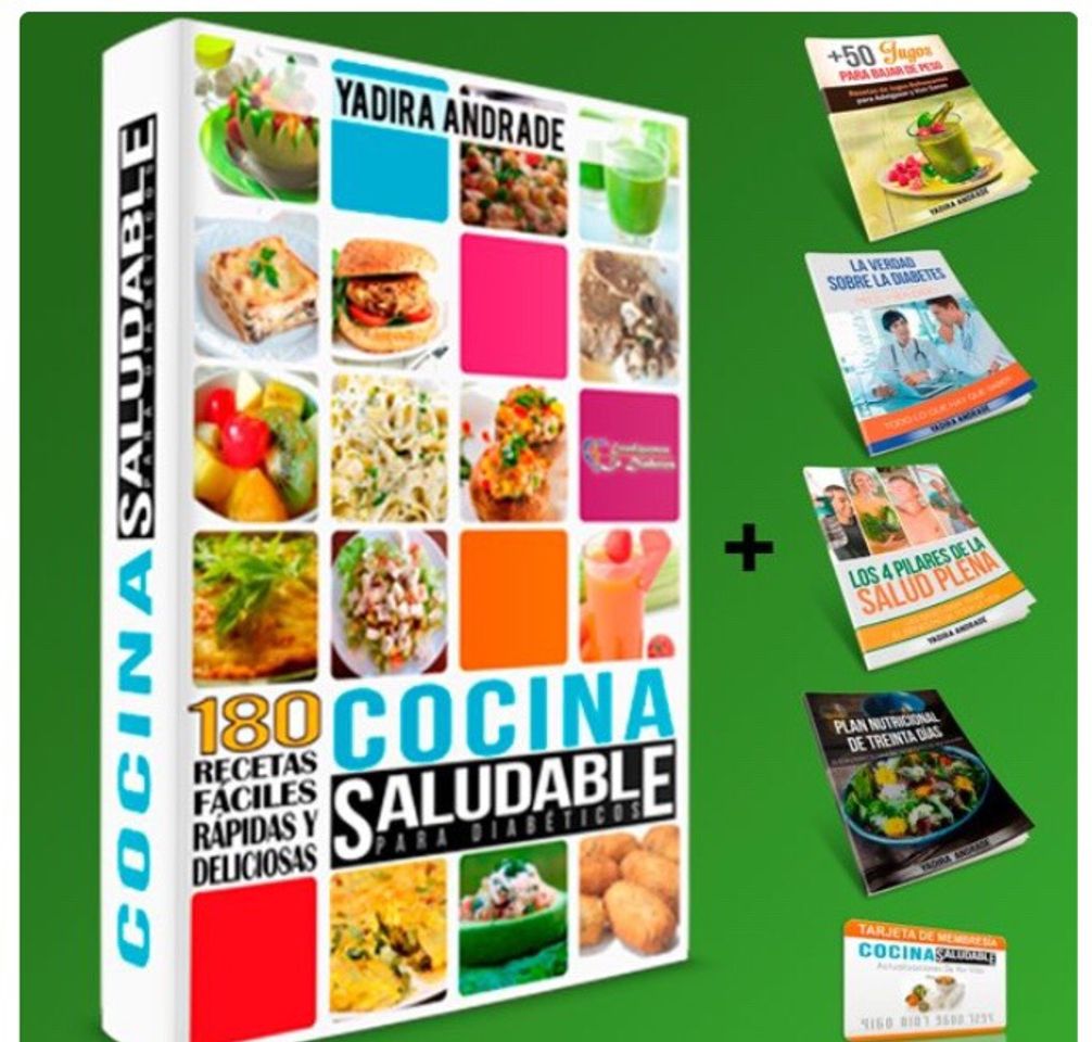 Libro Cocina saludable para personas con diabetes. 