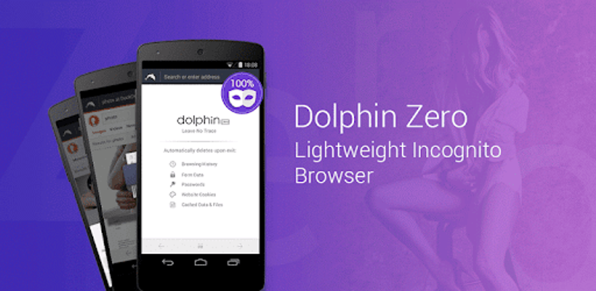 App Dolphin Zero Incognito Browser - Private Browser