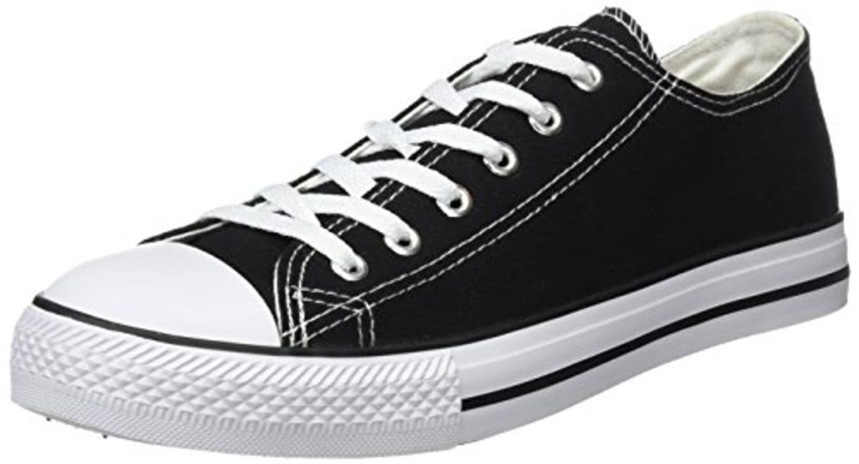 Moda Beppi Canvas Shoe, Zapatillas de Deporte para Hombre, Negro