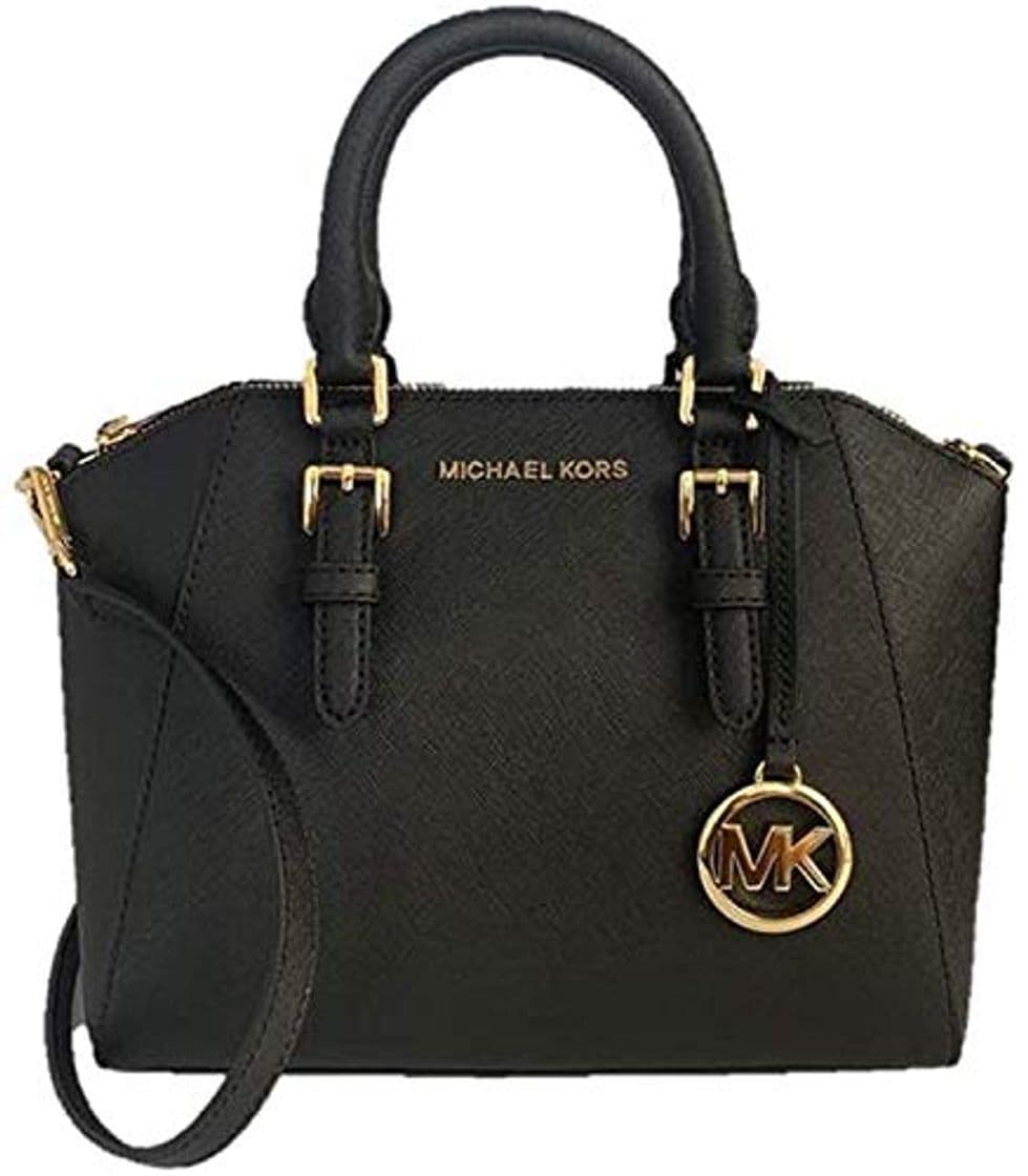 Moda Michael Kors Ciara Medium Saffiano Leather Messenger Bag