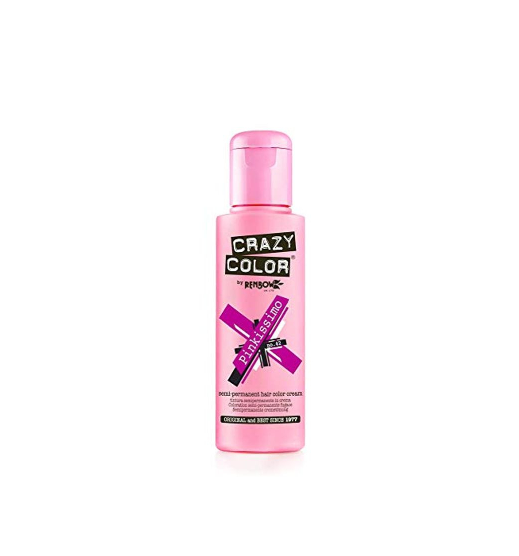 Beauty Crazy Color Pinkissimo Nº 42 Crema Colorante del Cabello Semi-permanente