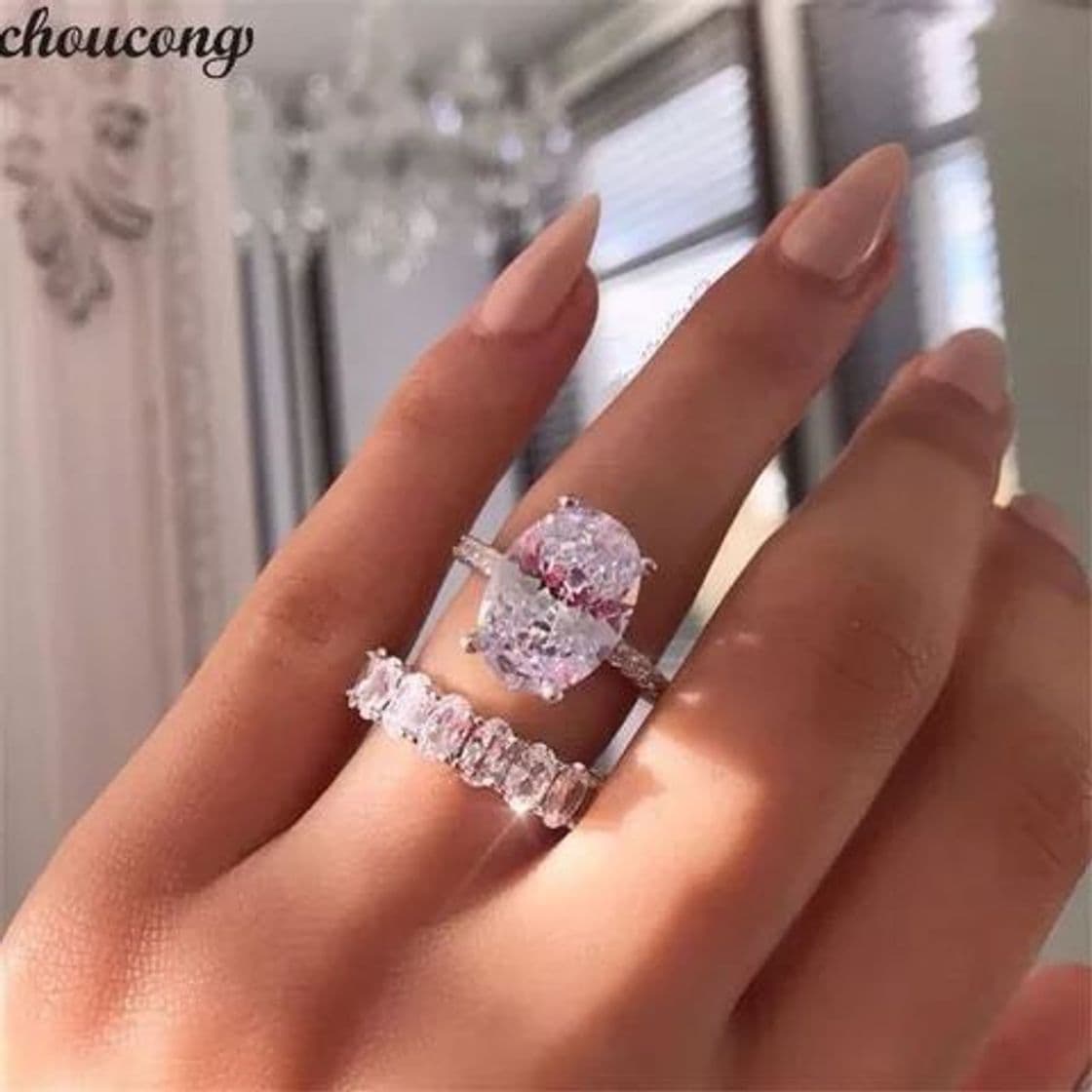 Fashion Anel de noivado feito à mão 💍