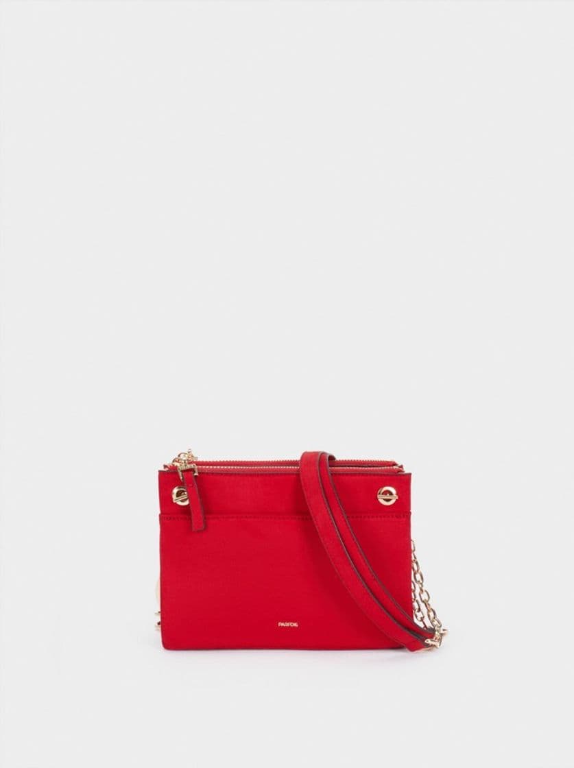 Product Bolso de terciopelo rojo 