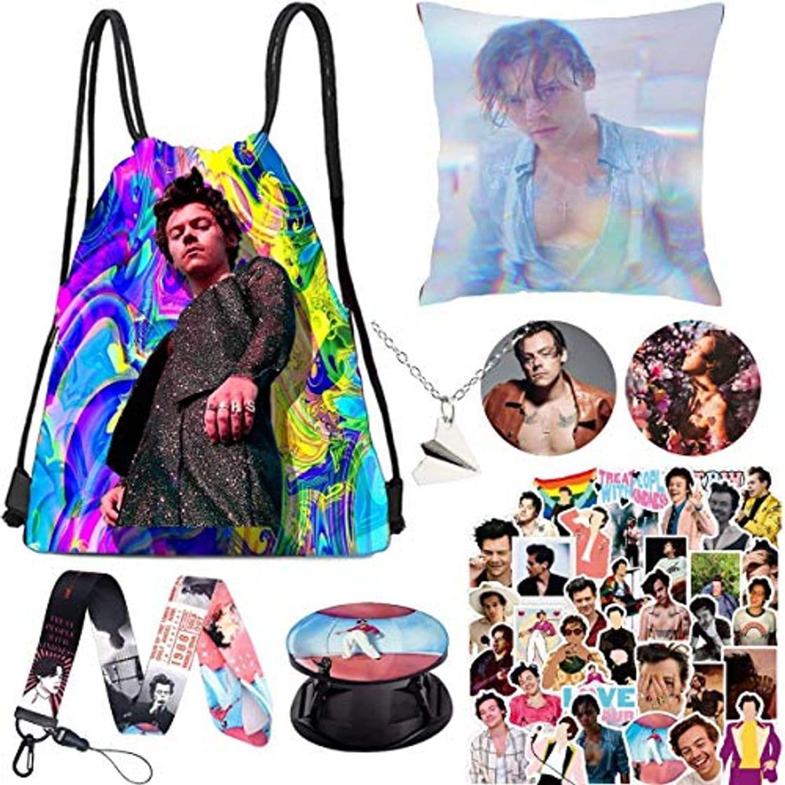 Moda DOUBLEME Harry Styles Merch, 1 bolsa de cordón