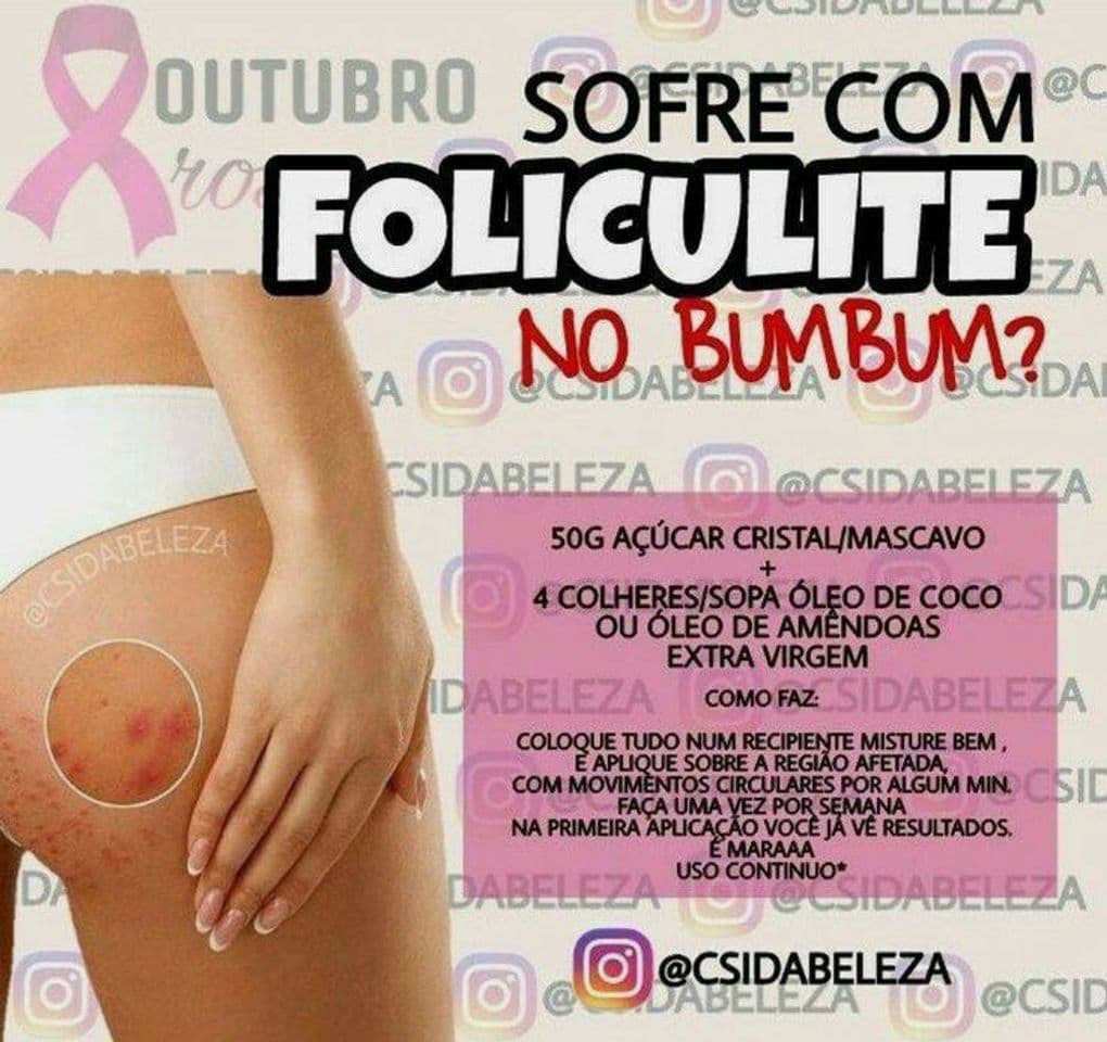 Moda Solução para foliculite