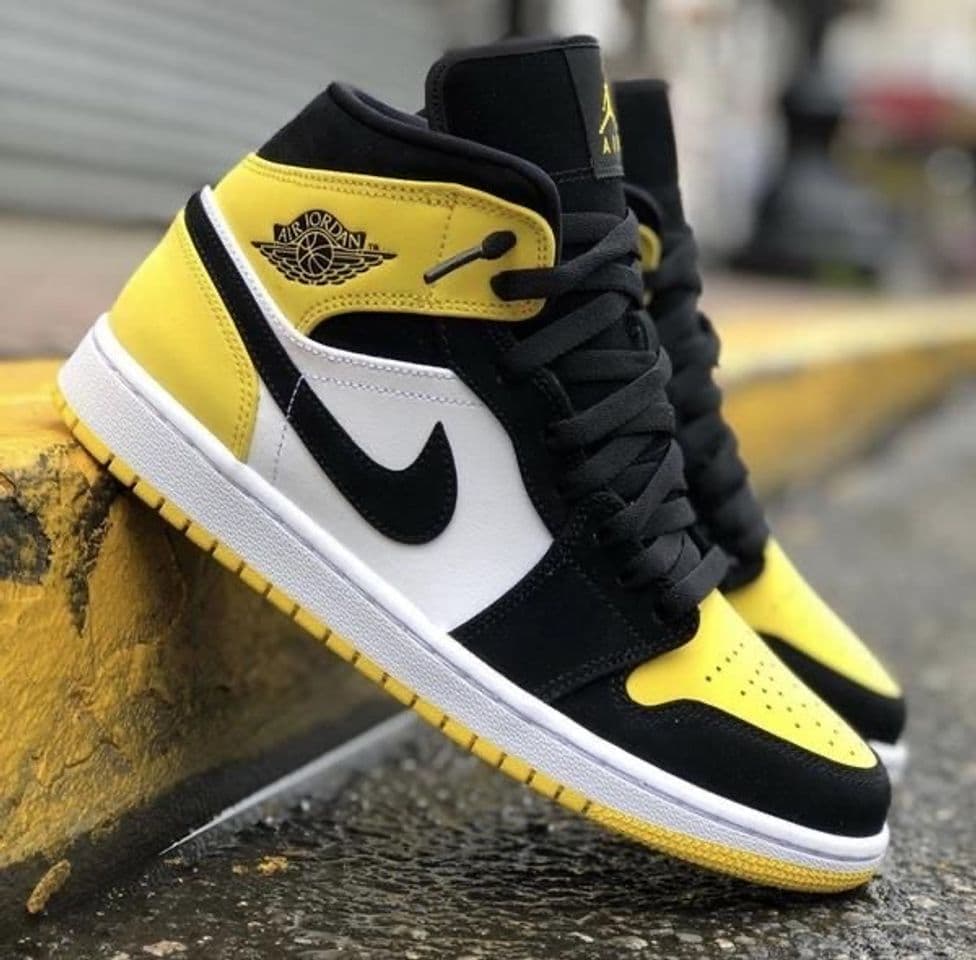 Moda Nike jordan yellow